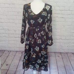 Cabi Floral Dress Size M